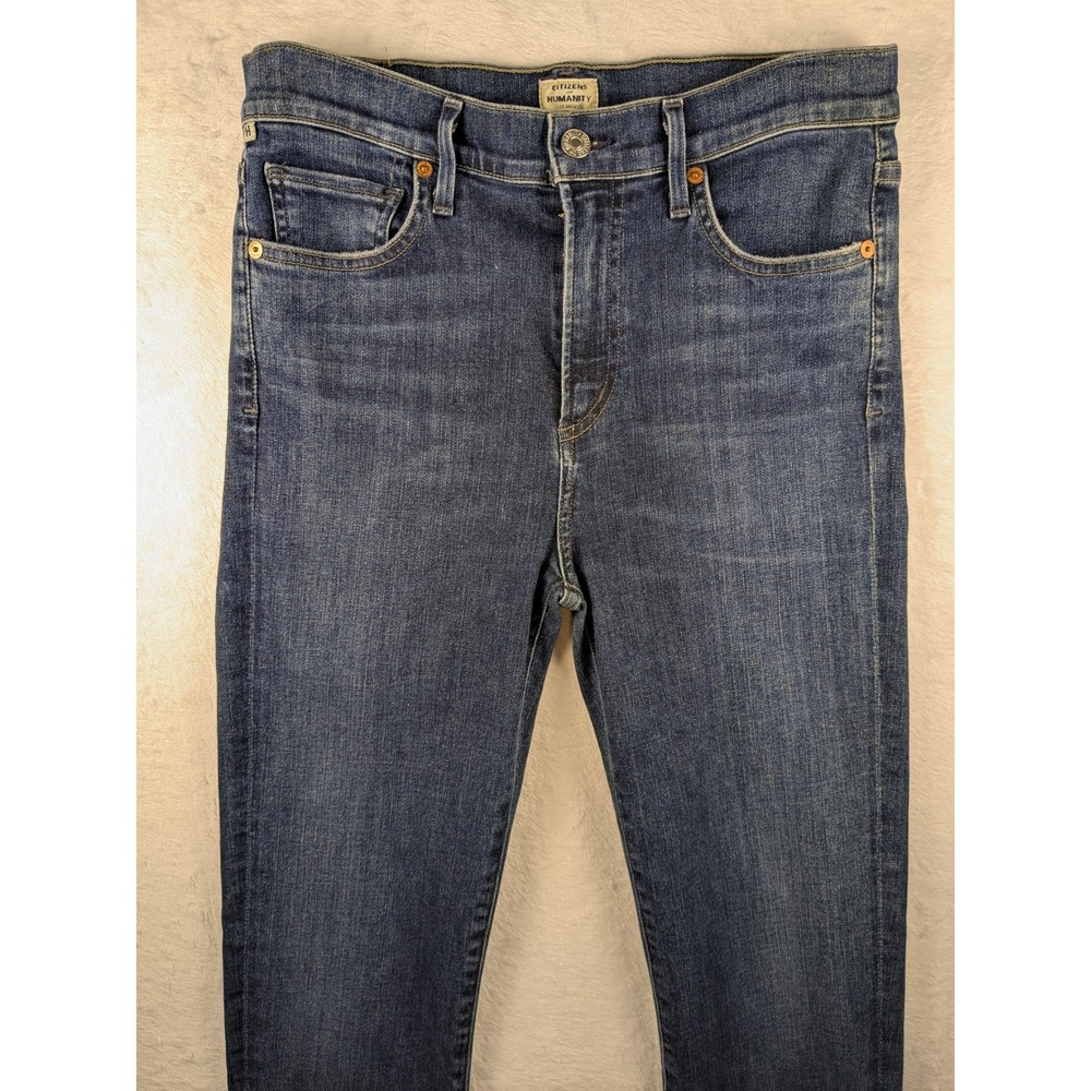 Citizens of Humanity Harlow High Rise Slim Jeans Dark Wash‎ Women's